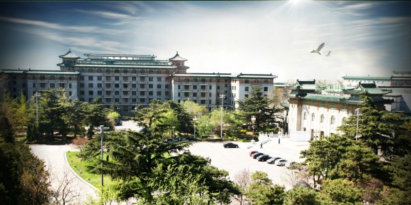 friendship hotel, Youyi Bingwan, Beijing, compound, inside